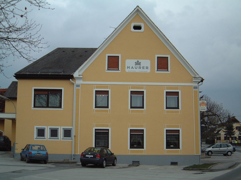 Maurer Gasthof-Vinothek Gleisdorf Exterior photo